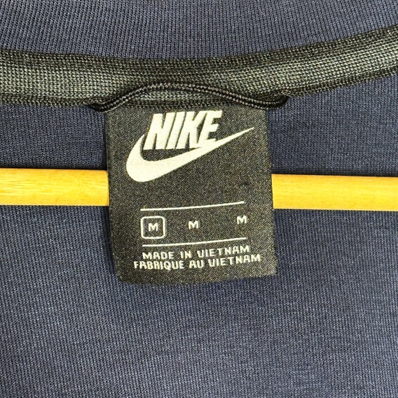 Nike Dri-FIT Zip Hoodie Jacket MENS - Navy Blue - MEDIUM - Picture 4 of 4